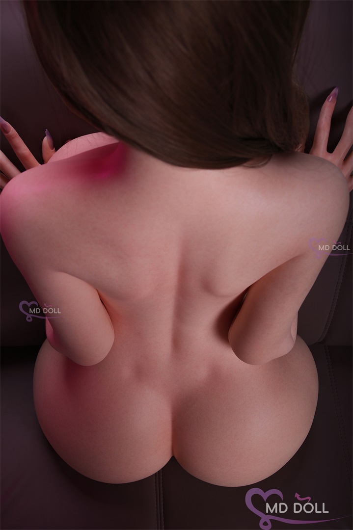 MD Doll | 2ft 11/90cm 51.6LB Busty Silicone Sex Torso For Men, ROS Head M73 Ella