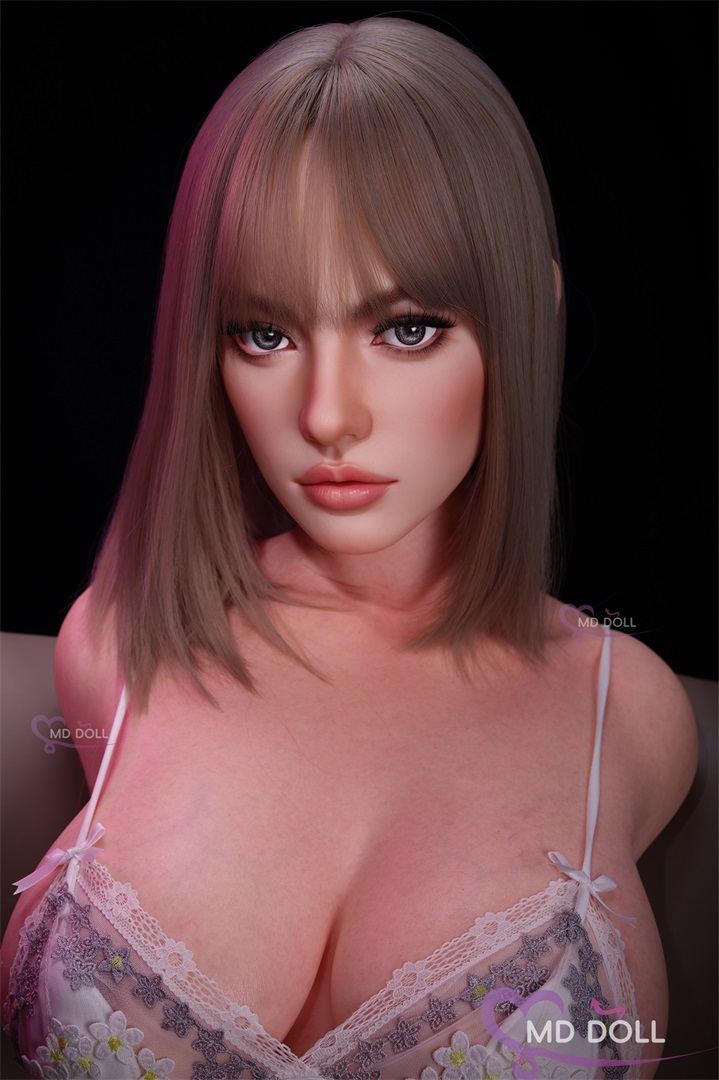 MD Doll | 3ft 4/102cm 42.3LB Curvy Silicone Sex Torso For Men, ROS Head M74 Beatrice