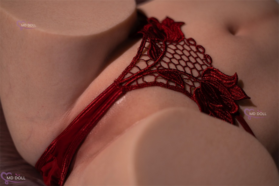 MD Doll | 21.6lb/9.8kg Silicone Butt Torso - Realistic Skin Texture Lower Body Sex Doll