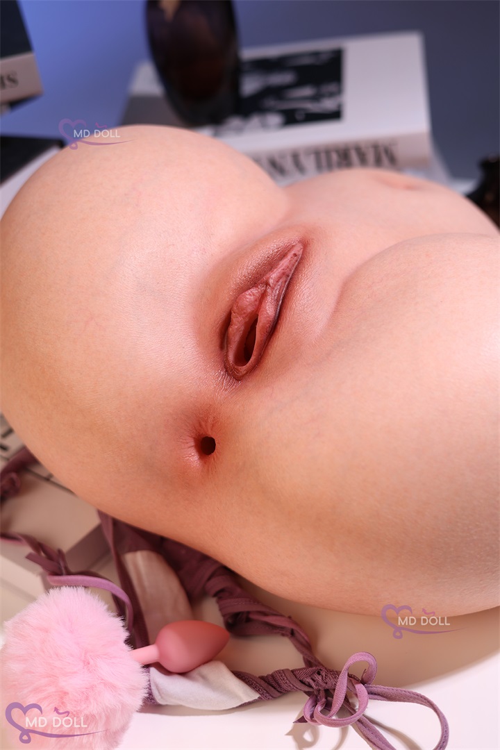 MD Doll | 23.1lb/10.5kg Silicone Butt Torso - Realistic Skin Texture Lower Body Sex Doll