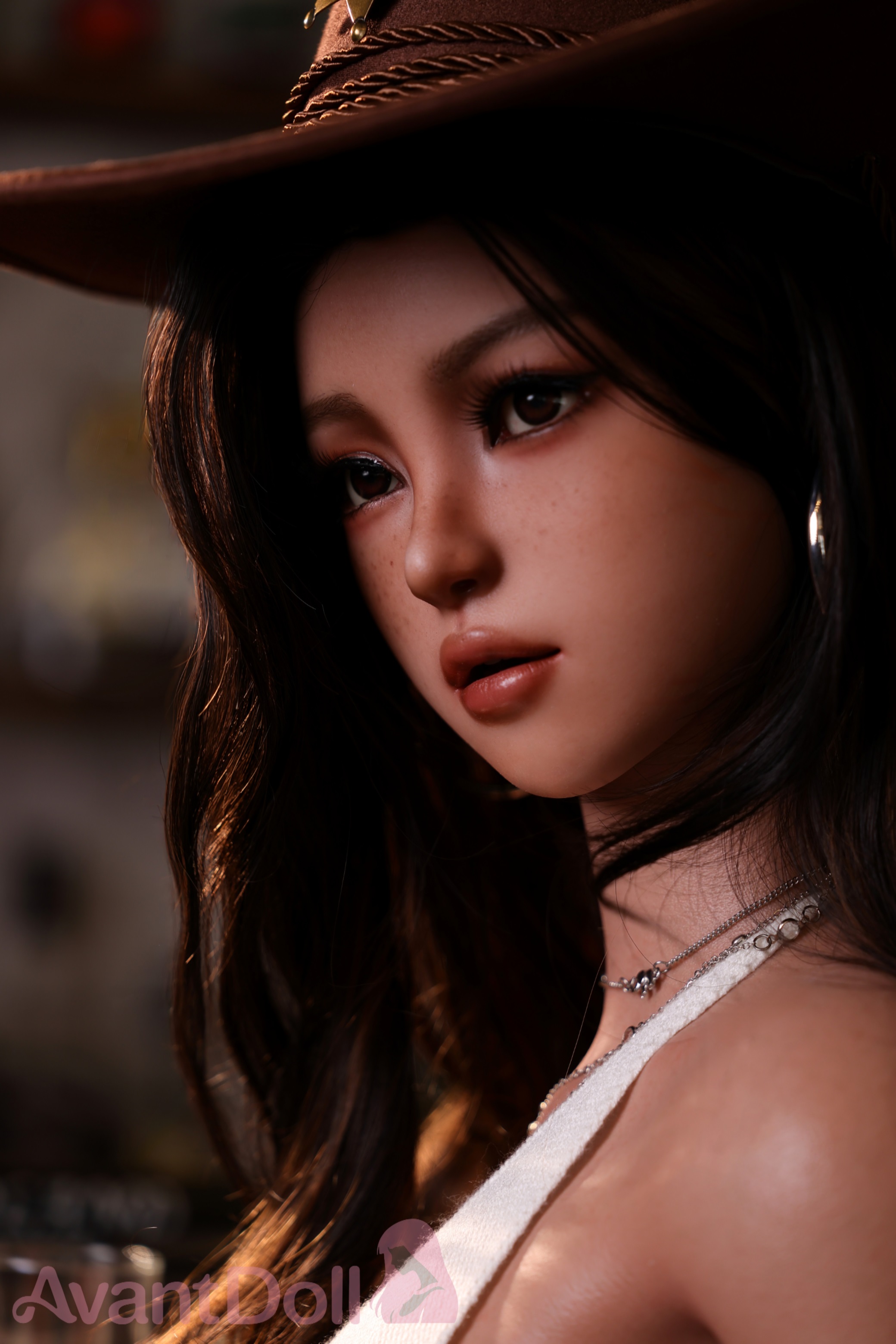 Avant Doll | Tania-157cm/5ft2 E-Cup Realistic Skin Texture ROS Head Full Silicone Doll