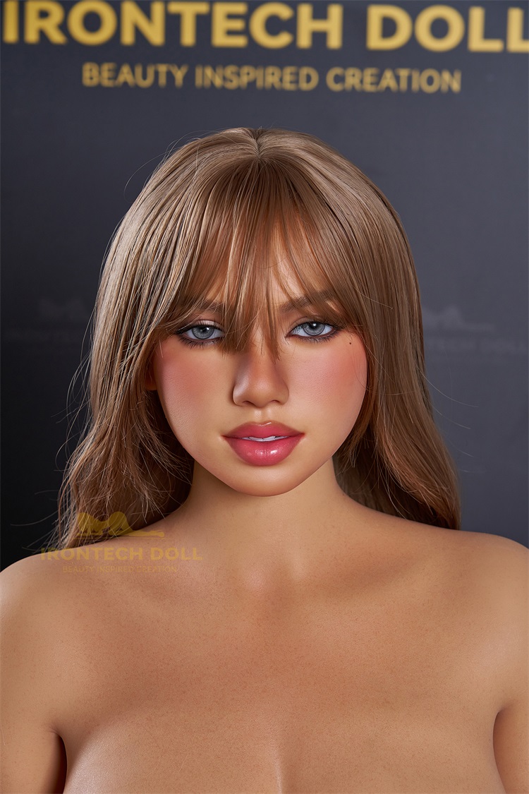 Irontech | Rita -5ft 4/164cm Tanned Hourglass Type Silicone Sex Doll, ROS MAX Head S30