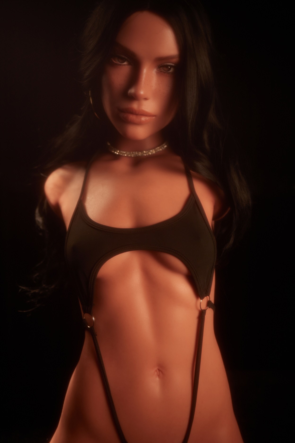 Climax Doll | 2ft 7/80cm A-Cup Ultra-Lightweight Silicone Sex Torso 661# with Head Carmen, CLM ULW Series