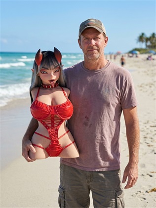 Climax Doll | 2ft 7/80cm G-Cup Ultra-Lightweight Silicone Sex Torso 664# With Head Meru, CLM ULW Series