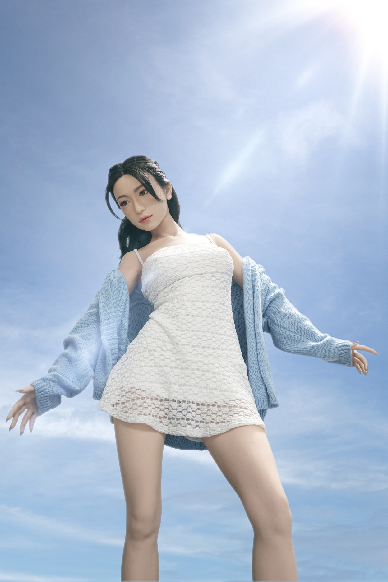 Climax Doll | Mayu -5ft 2/158cm E-Cup Ultra-Lightweight Silicone Sex Doll, CLM ULW Series