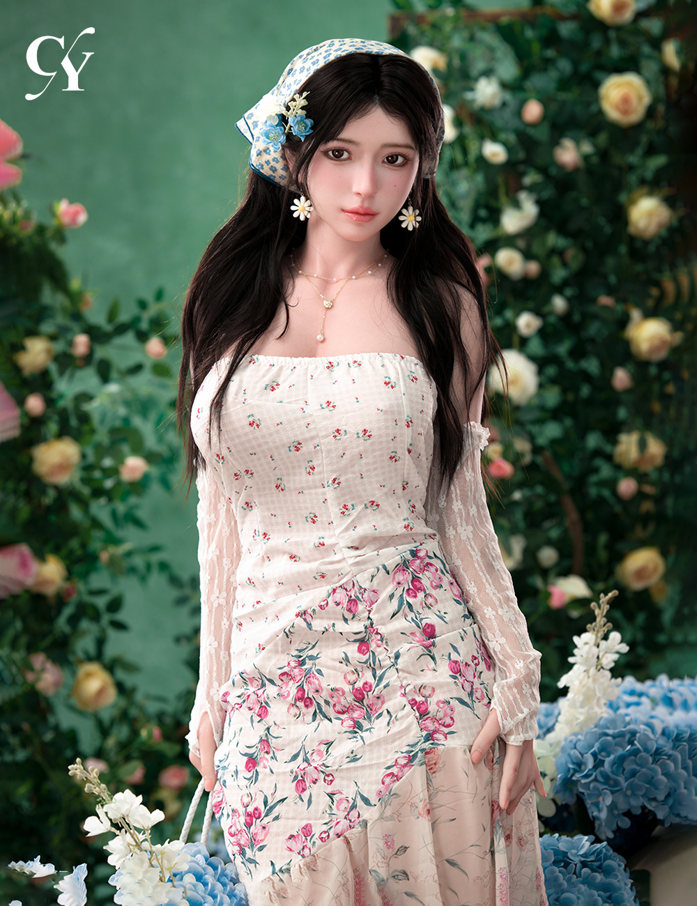 TOP-CY Doll | Una -5ft 6/167cm D-Cup Spring Silicone Head Sex Doll (In Stock US) 