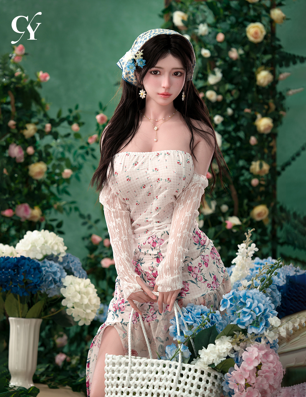 TOP-CY Doll | Una -5ft 6/167cm D-Cup Spring Silicone Head Sex Doll (In Stock US) 