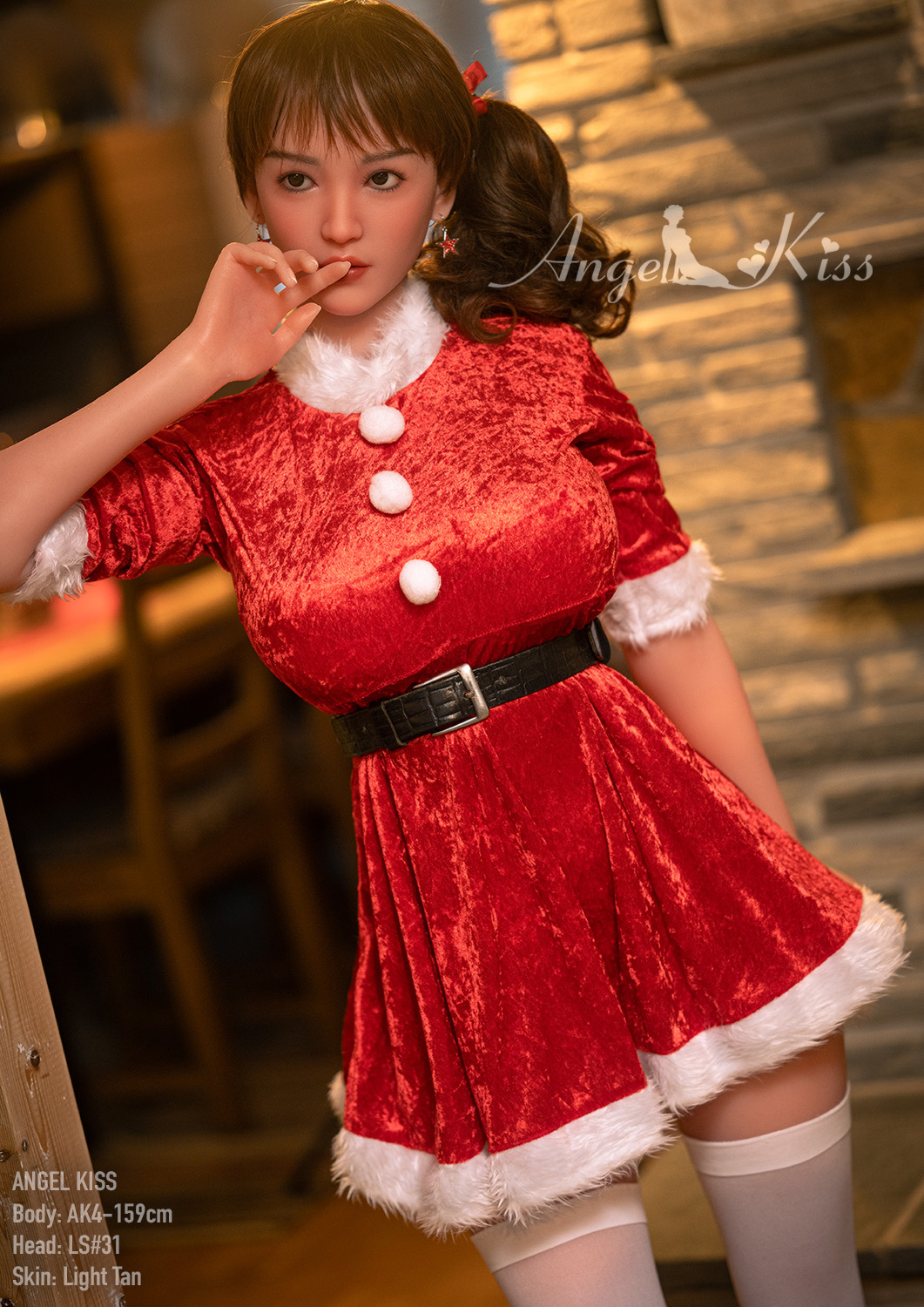 Angel Kiss | 159cm/5ft3 D-cup Silicone Sex Doll – Minnie