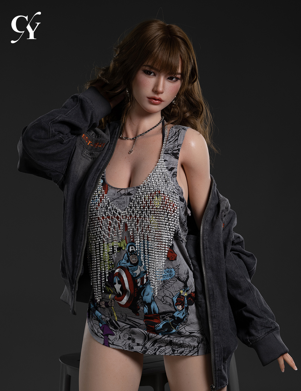 TOP-CY Doll丨168cm (5ft6) F-Cup Silicone Head Sex Doll - Yuki