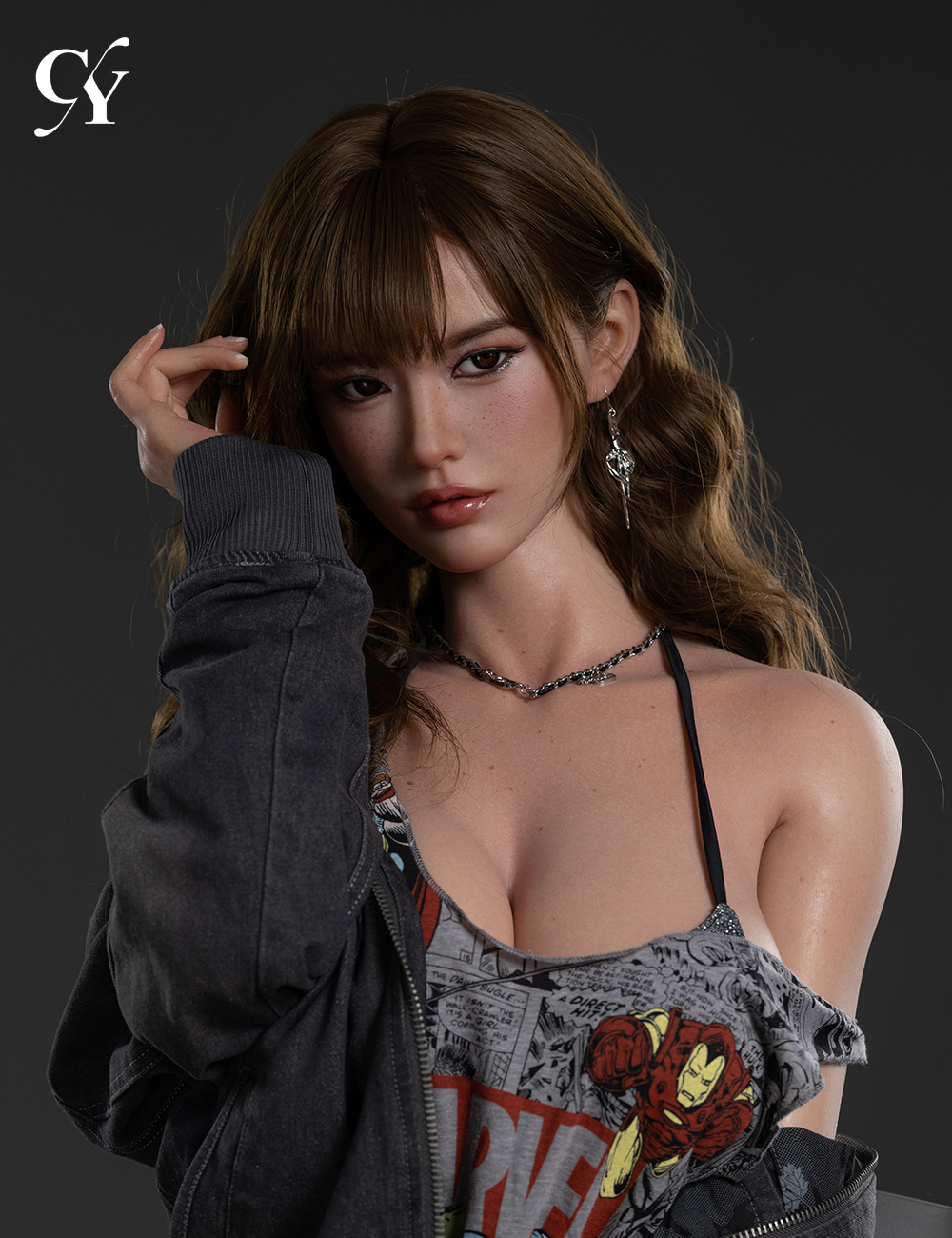 TOP-CY Doll丨168cm (5ft6) F-Cup Silicone Head Sex Doll - Yuki