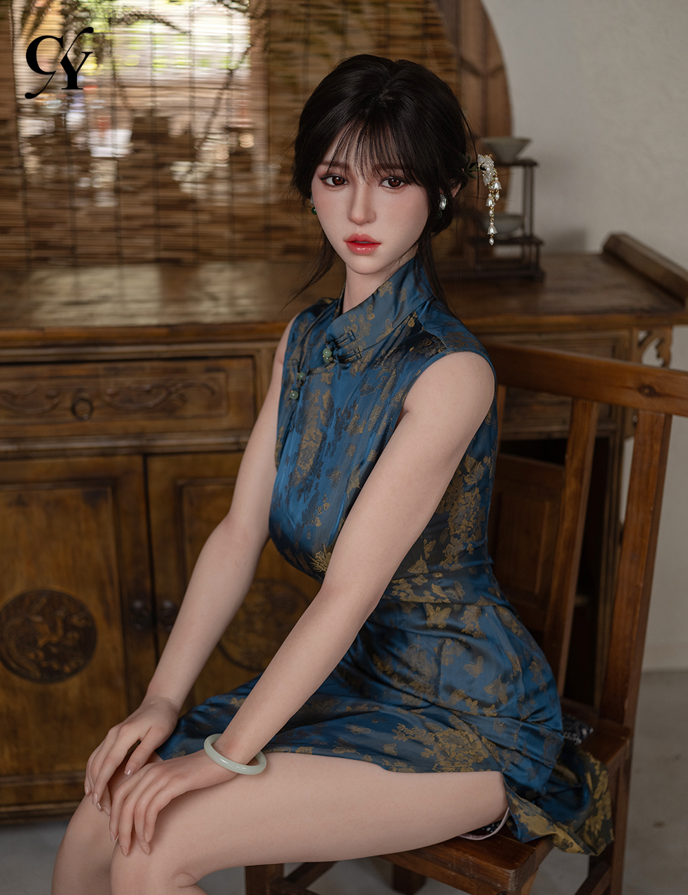 TOP-CY Doll丨168cm (5ft6) F-Cup Silicone Head Sex Doll - Zhimin