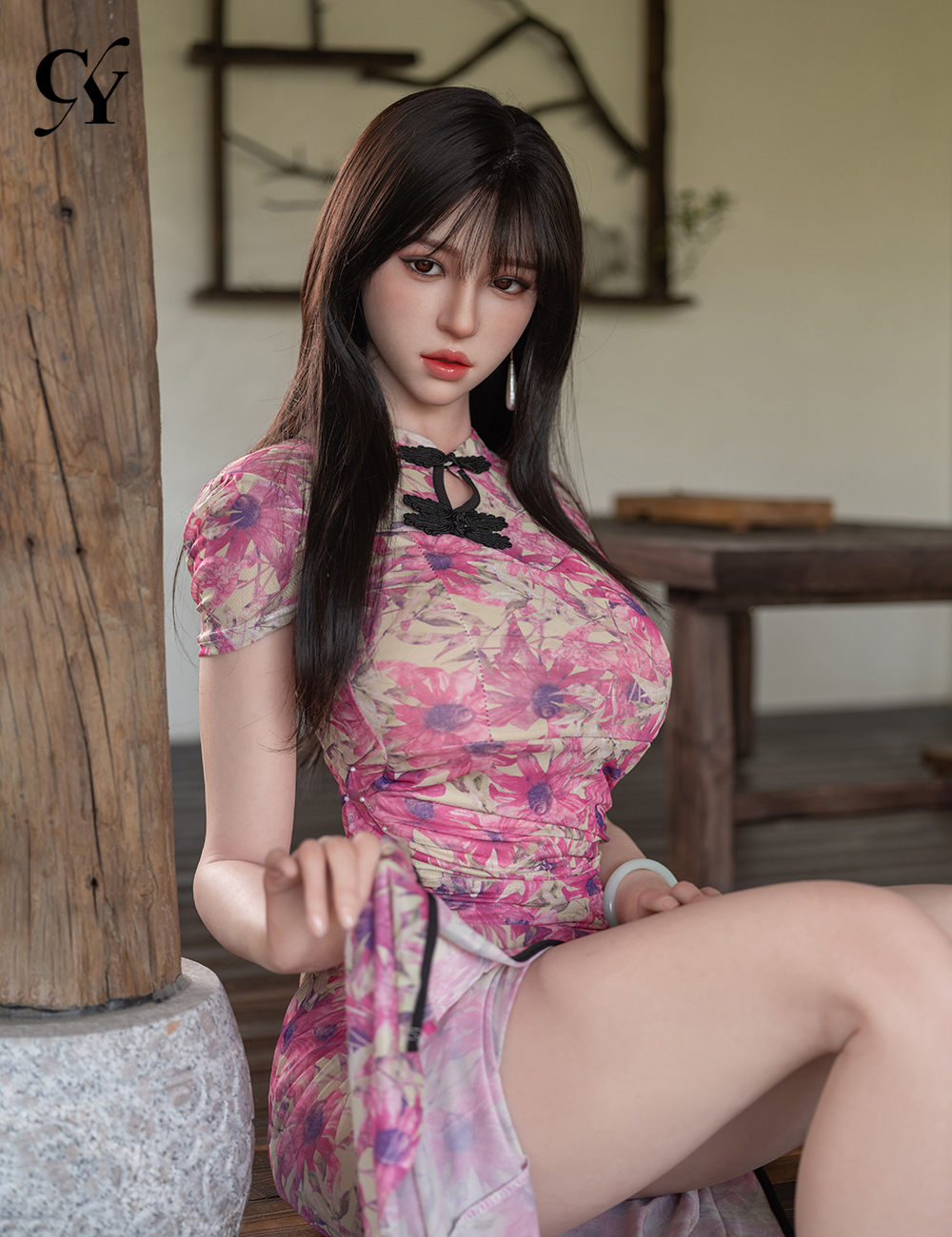 TOP-CY Doll丨168cm (5ft6) F-Cup Silicone Head Sex Doll - Zhimin
