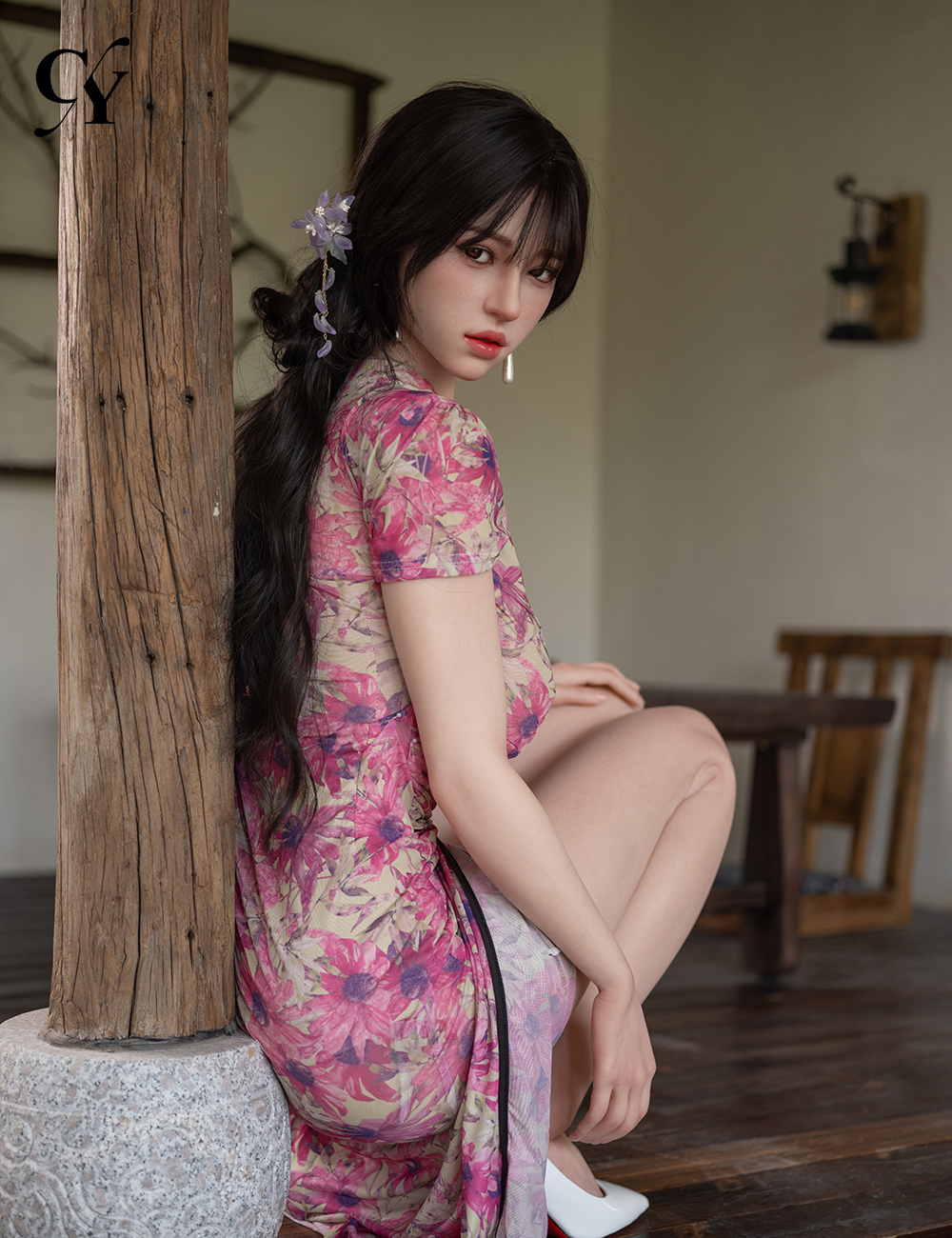 TOP-CY Doll丨168cm (5ft6) F-Cup Silicone Head Sex Doll - Zhimin