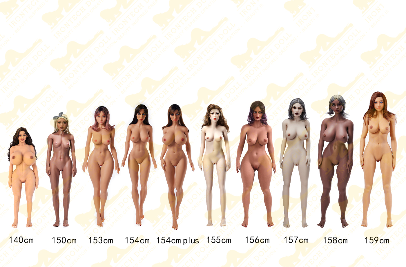 TPE sex doll body - irontech doll TPE sex doll body