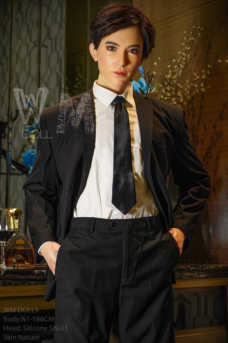 WM | Johnny (#SN-01) -6ft 1/186cm [Ultra-Light Series] Silicone Male Sex Doll