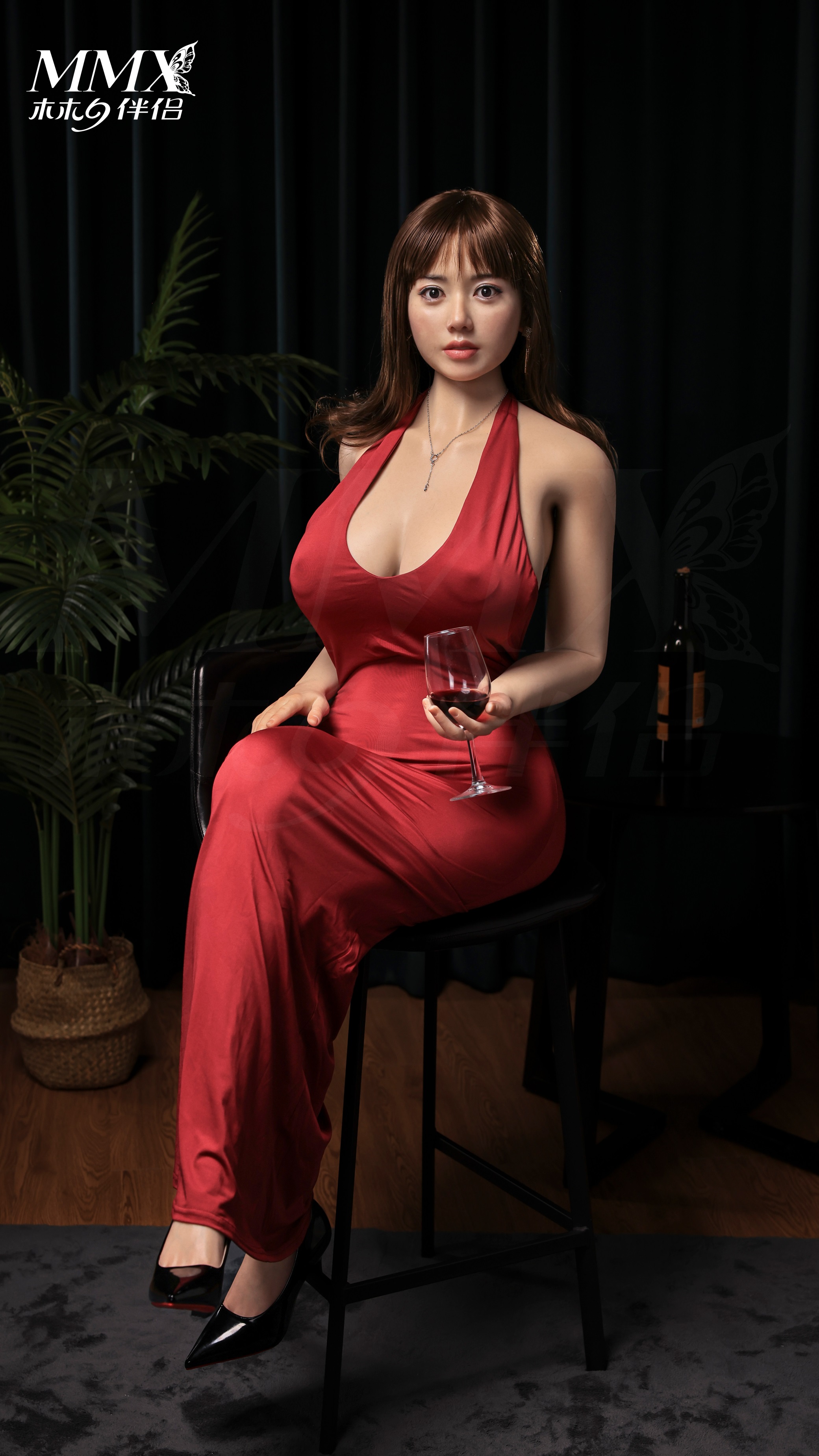 MMX Doll | Menghan- 5ft 7/170cm G-Cup Silicone Sex Doll (Realistic Makeup)