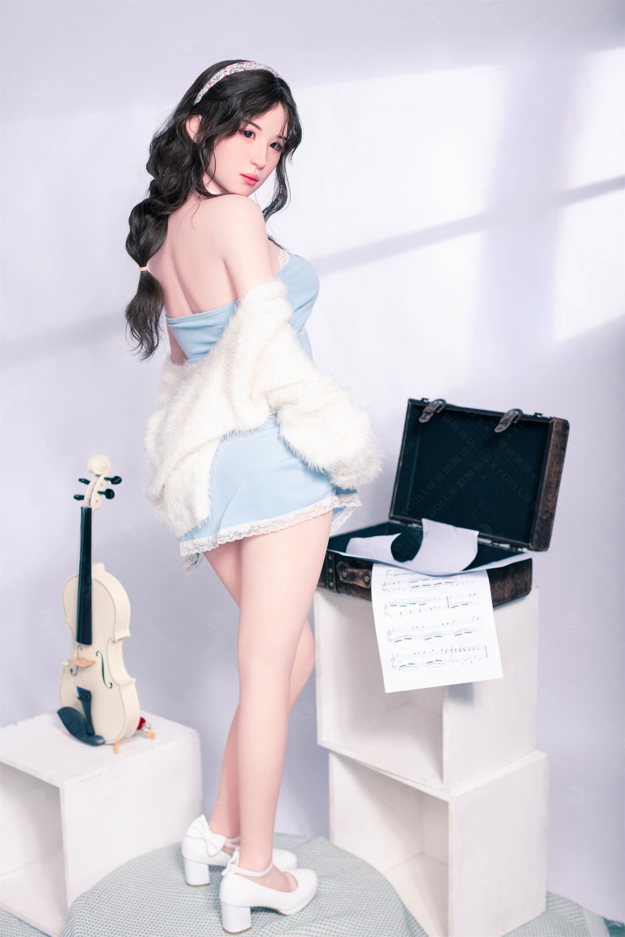 XY Doll丨Fay- 5ft 2/158cm D-cup Silicone Head Sex Doll