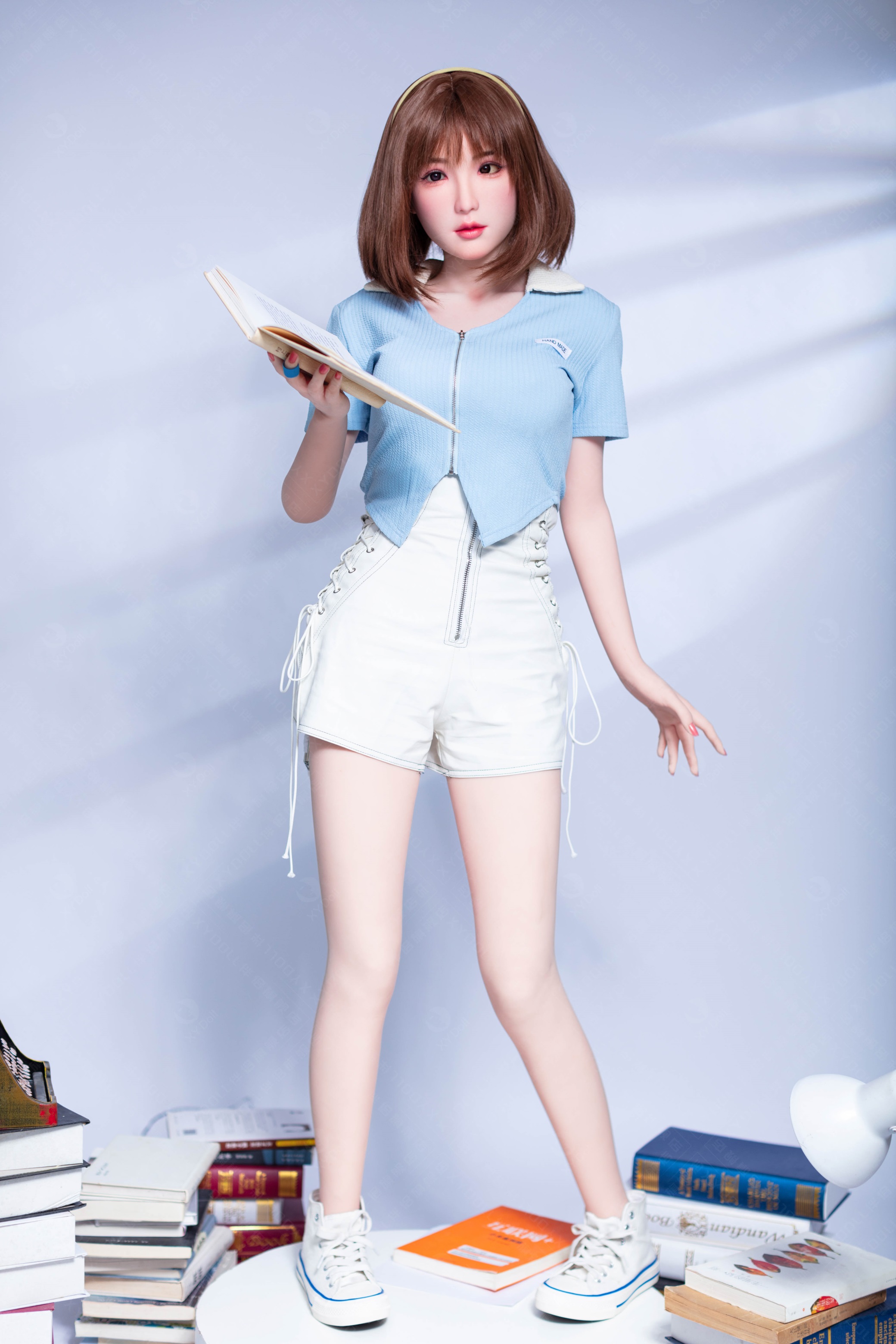 XY Doll丨Sherry- 5ft 2/158cm D-cup ROS Silicone Head Sex Doll