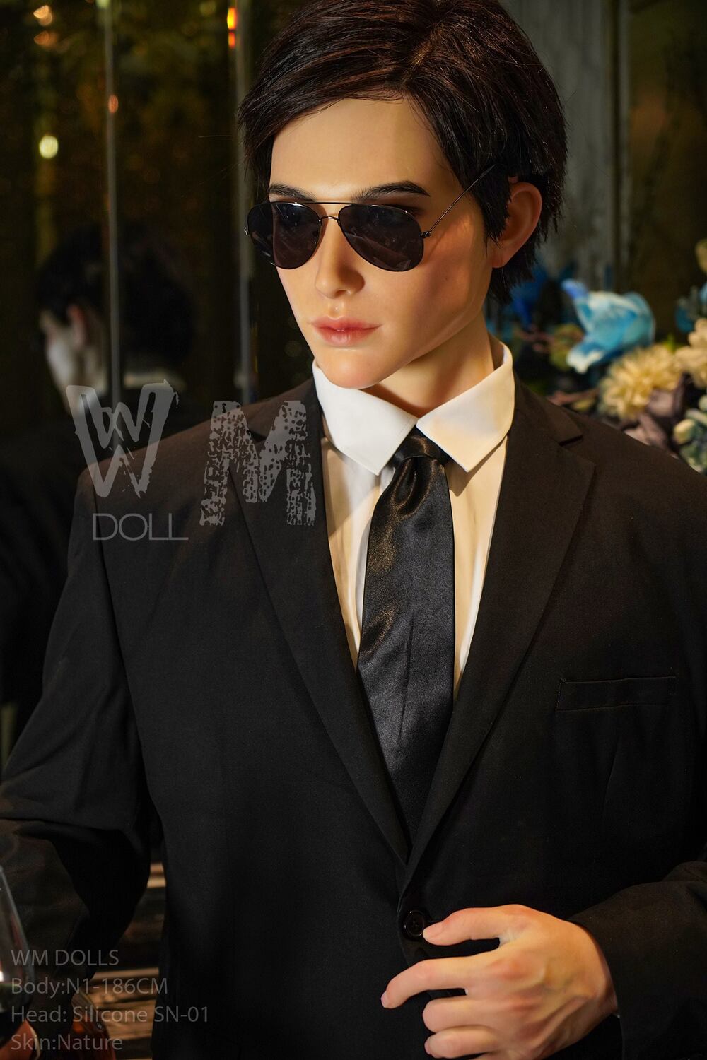 WM | Johnny (#SN-01) -6ft 1/186cm [Ultra-Light Series] Silicone Male Sex Doll