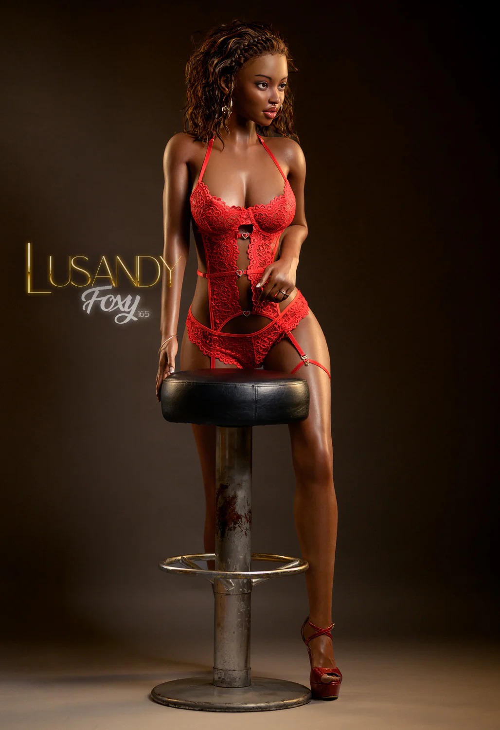 Lusandy Doll | Foxy -5ft 5/165cm D-Cup Silicone Sex Doll