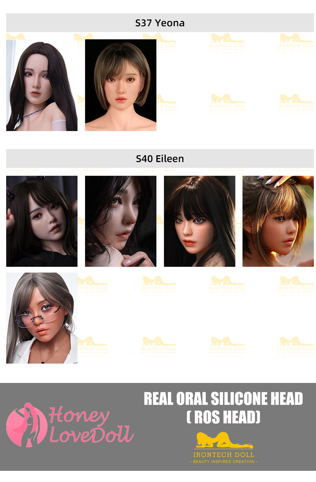 JX Doll丨Silicone Head