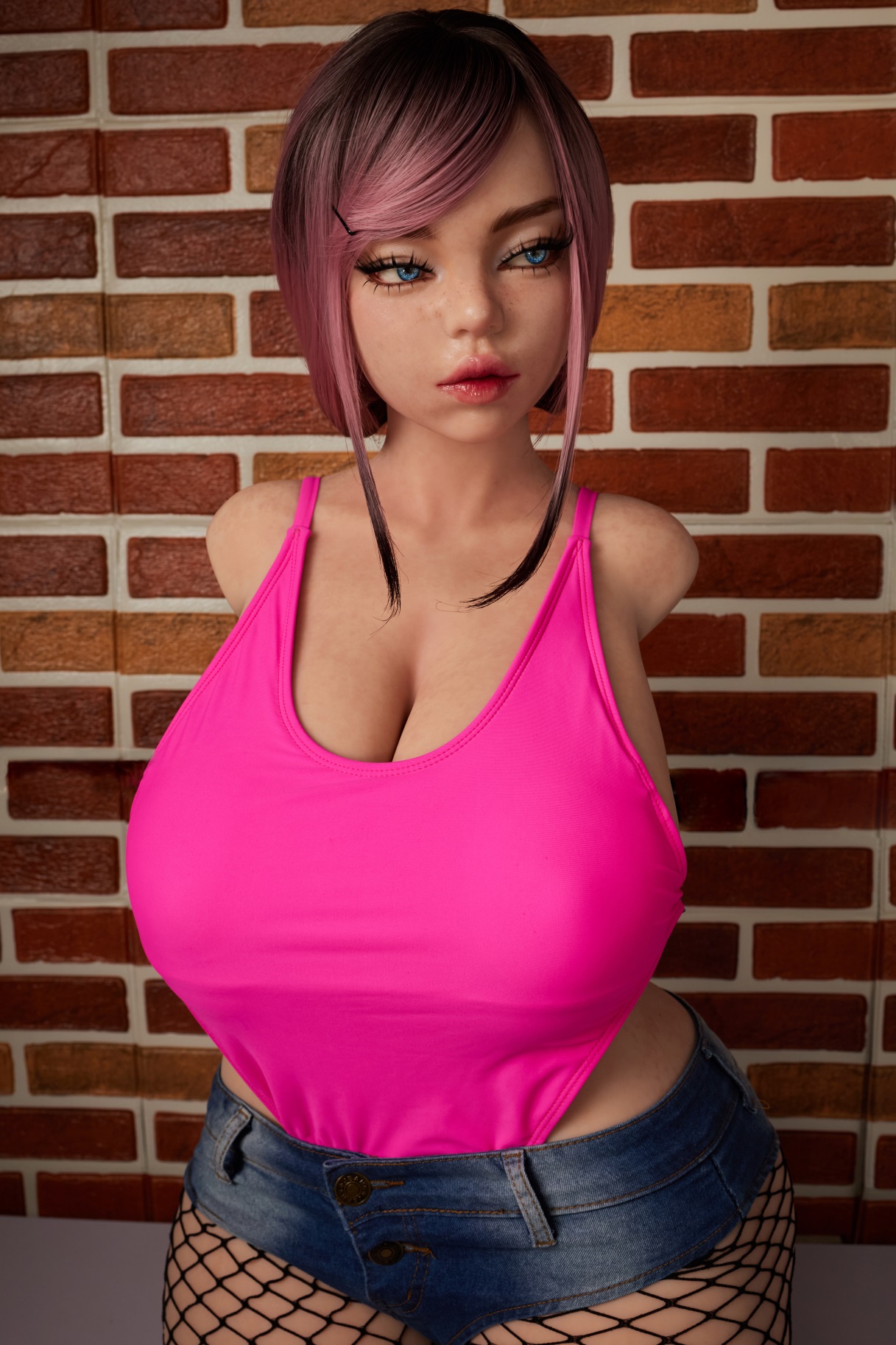 Climax Doll | 3ft 3/100cm K-Cup Ultra-Lightweight Silicone Sex Torso 884# With Head Rhea, CLM ULW Series