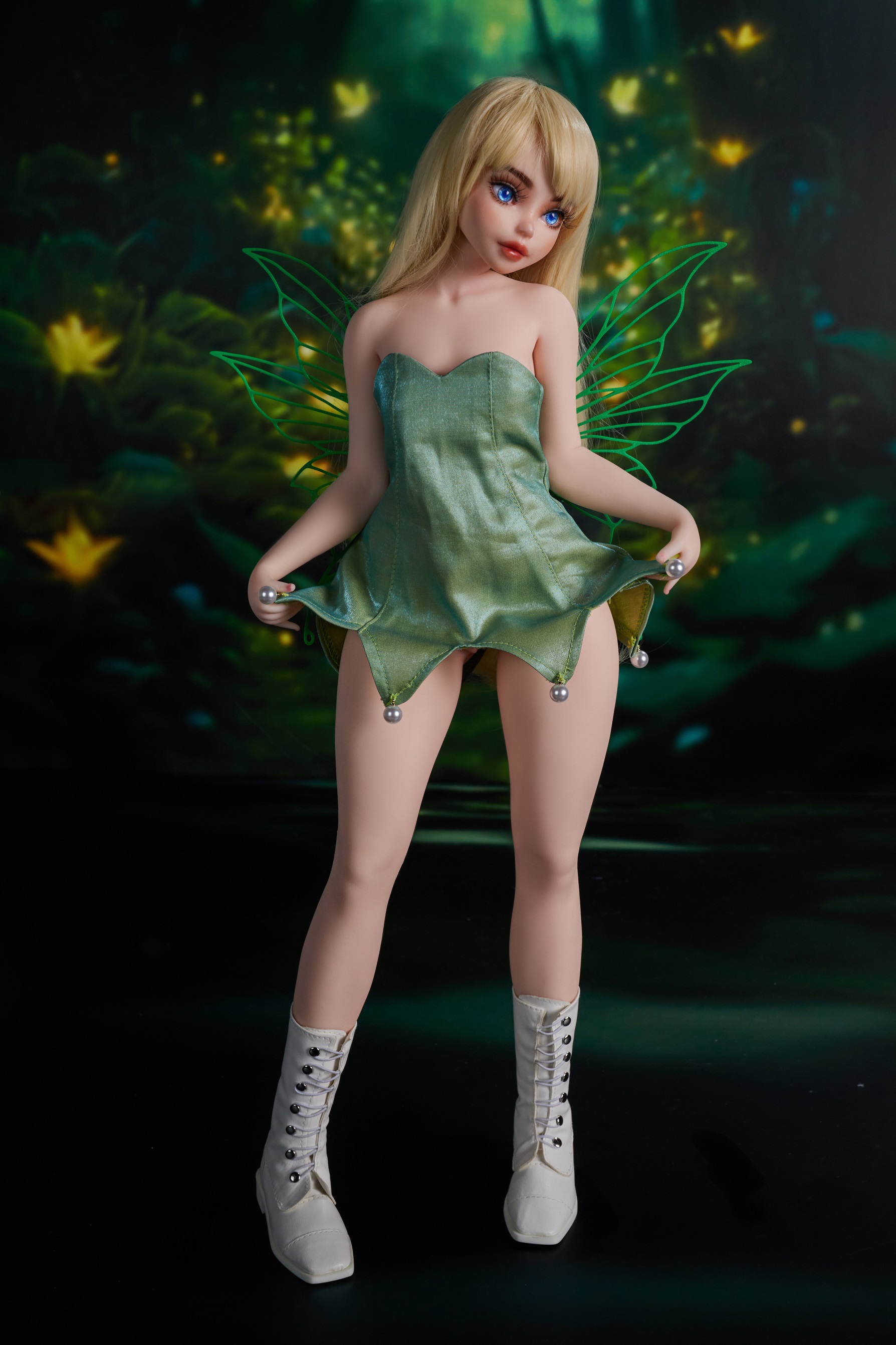 Climax Doll | 2ft /60cm Fantasy-Elf Silicone Sex Doll Si60 XS Holly, CLM Classic Series