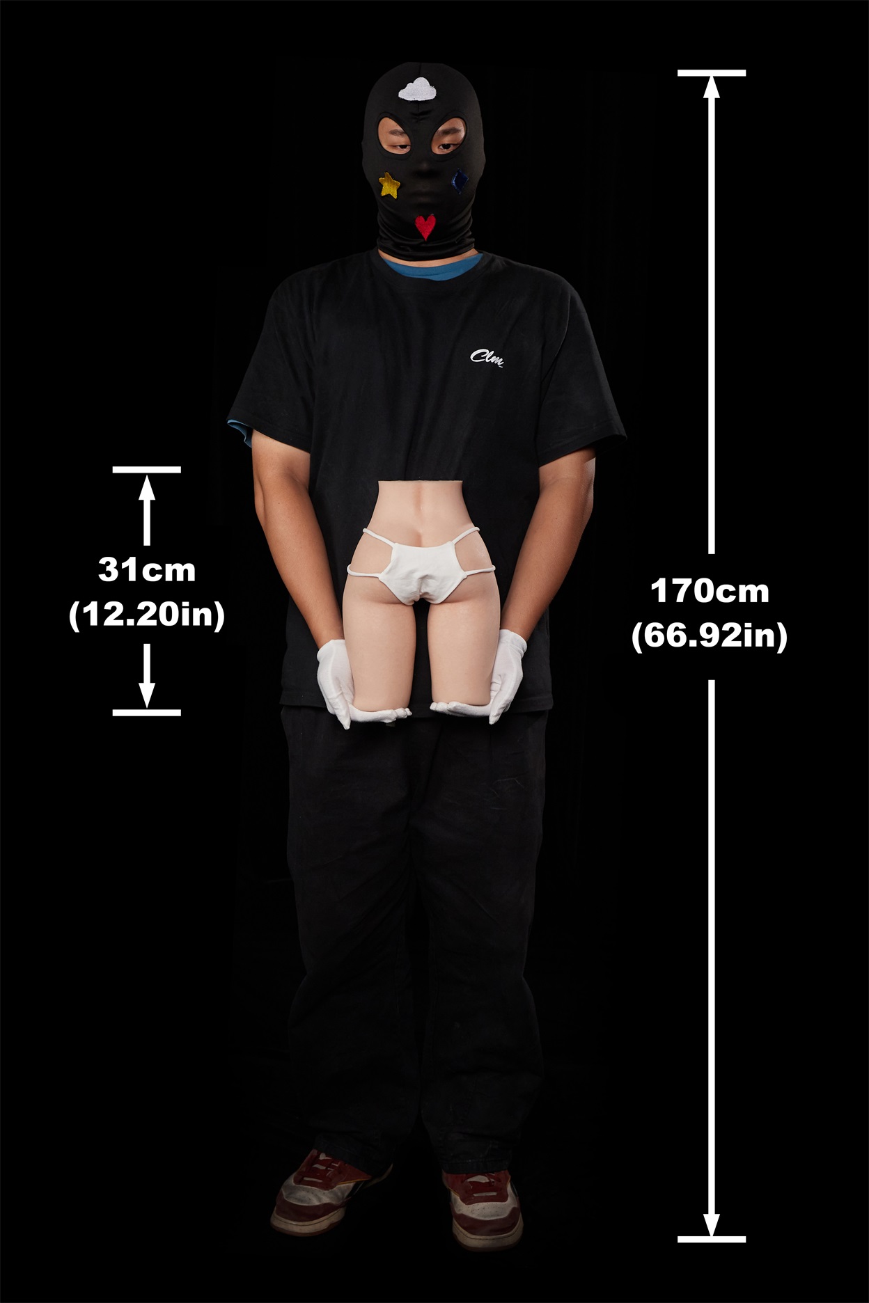 Climax Doll | 9.7lb/4.4kg Realistic Thigh & Butt Silicone Torso Sex Doll, CLM Pro