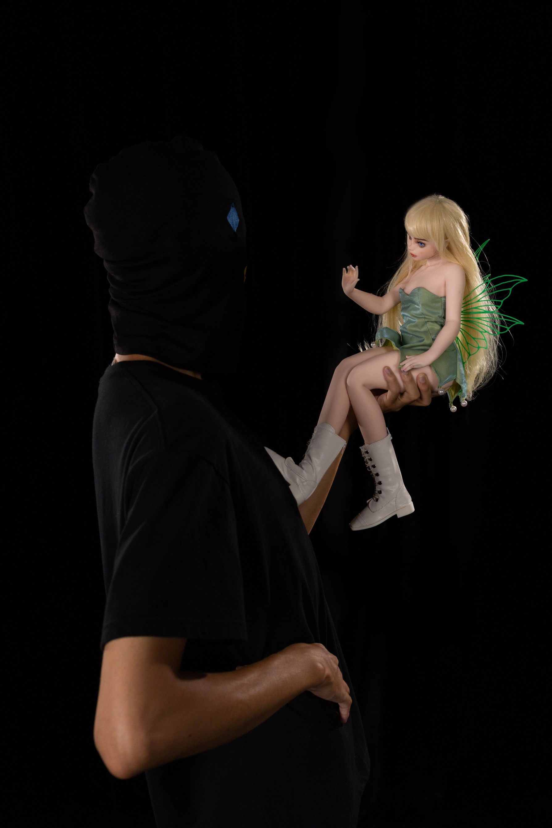 Climax Doll | 2ft /60cm Fantasy-Elf Silicone Sex Doll Si60 XS Holly, CLM Classic Series
