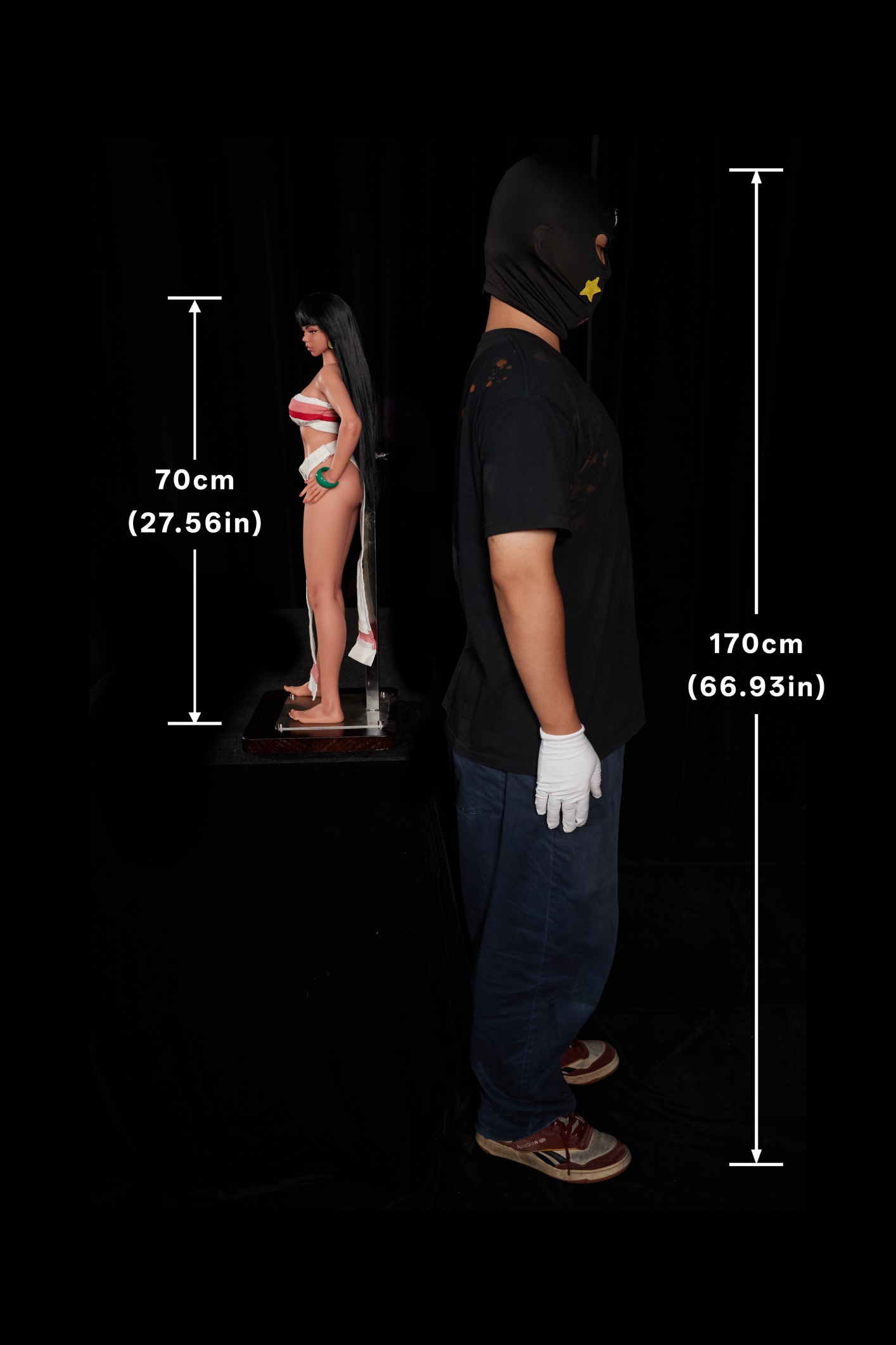 Climax Doll | 2ft 4/70cm Anime Mini Silicone Sex Doll Si70 MO Roxy, CLM Classic Series