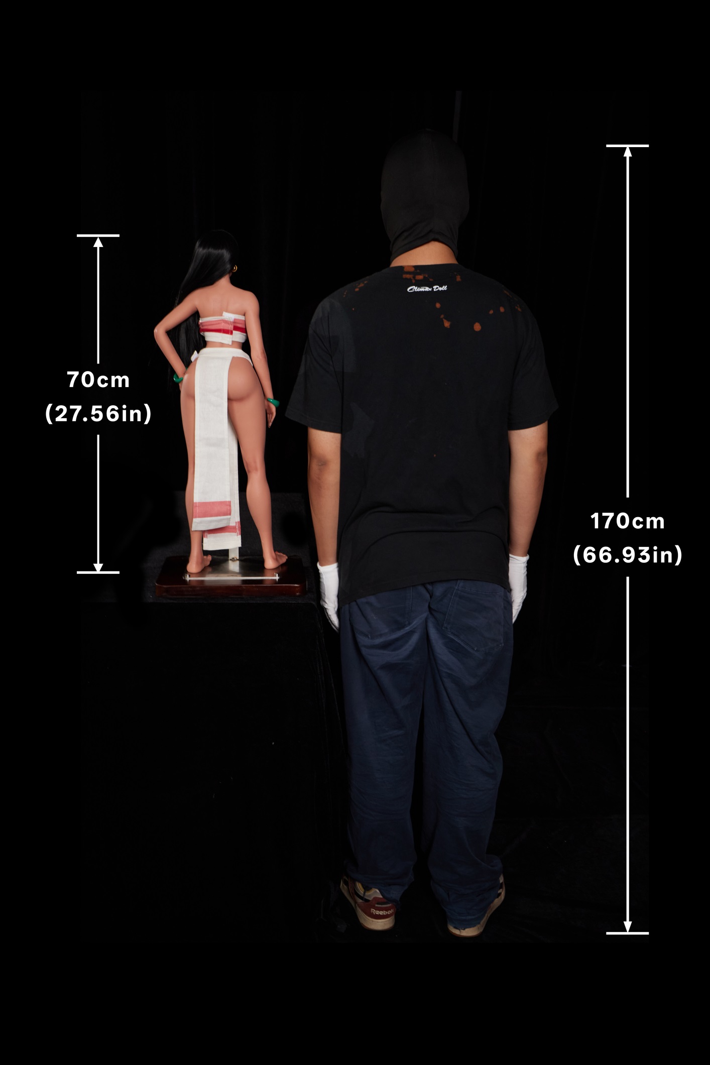 Climax Doll | 2ft 4/70cm Anime Mini Silicone Sex Doll Si70 MO Roxy, CLM Classic Series