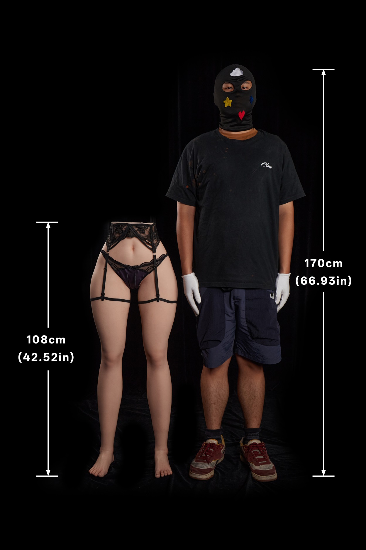 Climax Doll | 36.6lb/16.6kg Ultra-Lightweight Sex Doll Torso with Fat Legs, CLM ULW