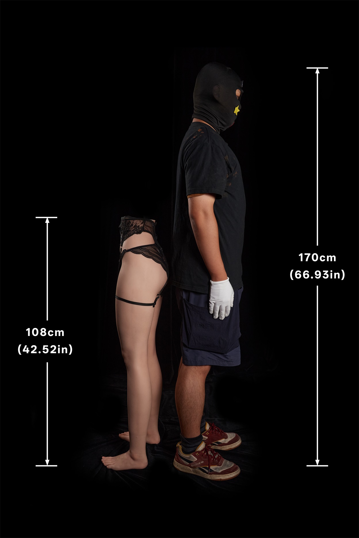 Climax Doll | 36.6lb/16.6kg Ultra-Lightweight Sex Doll Torso with Fat Legs, CLM ULW