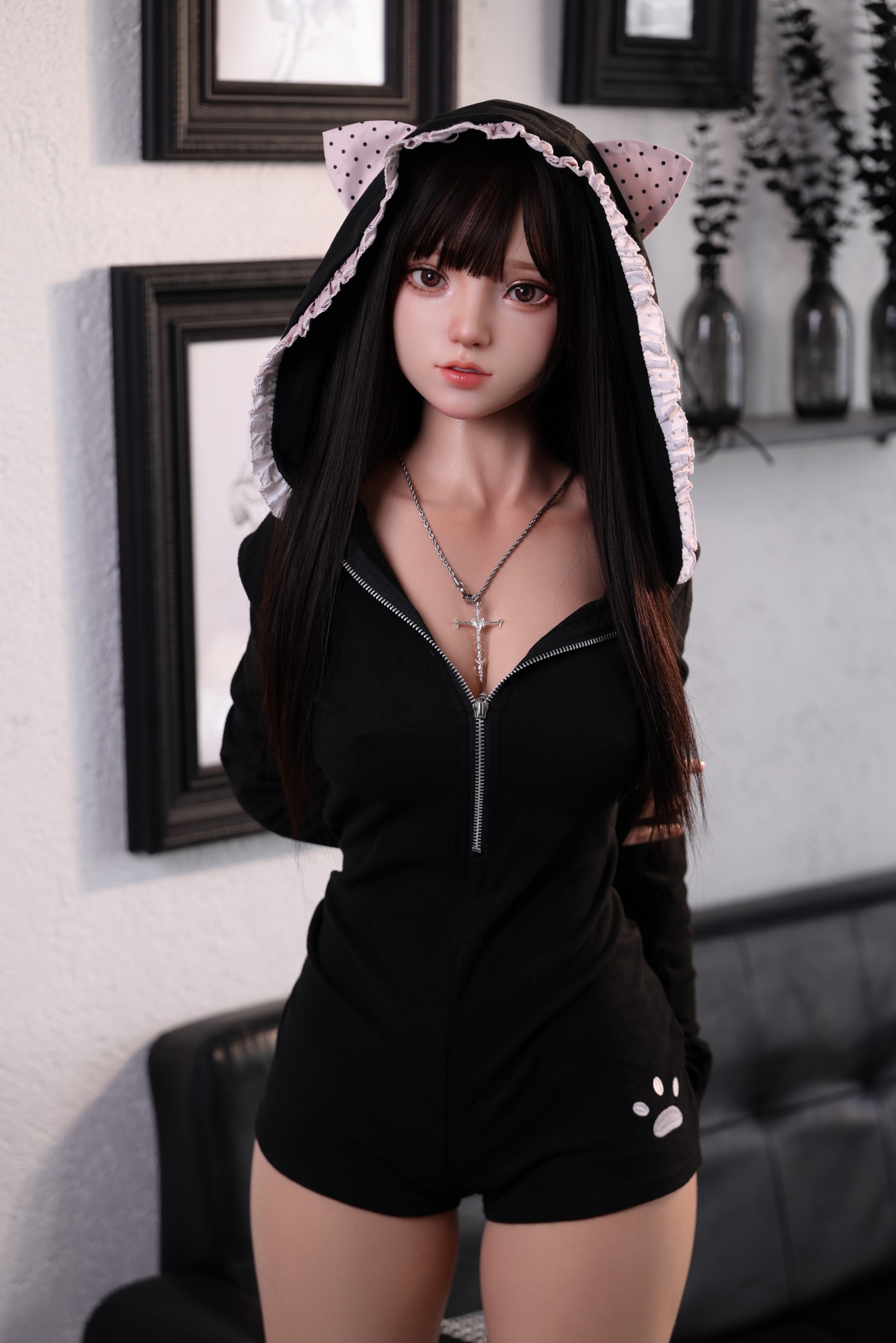 MZRAI Doll | Naomi -5ft 1/155cm Medium Breasts Kawaii Full Silicone Sex Doll, Head 0648