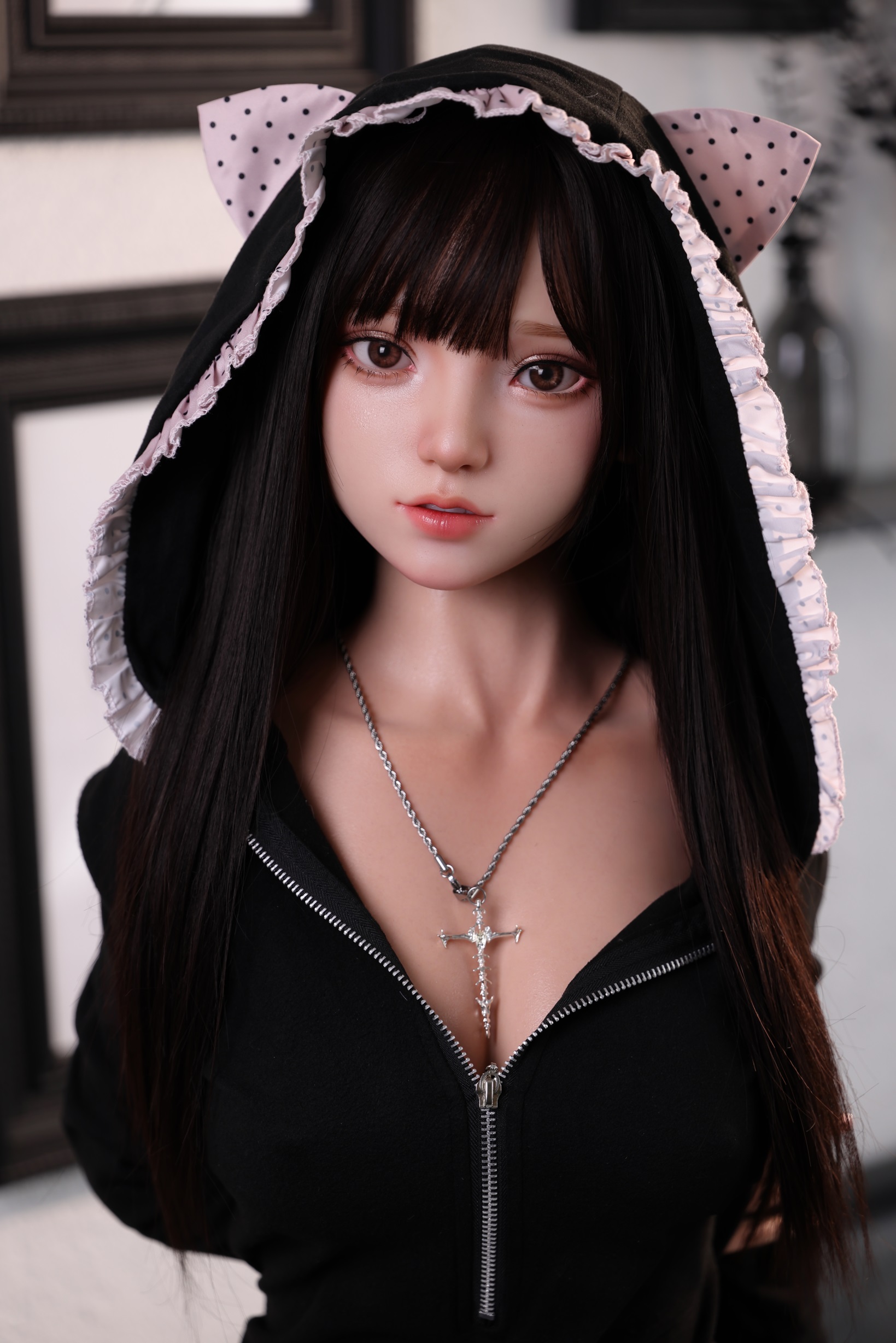 MZRAI Doll | Naomi -5ft 1/155cm Medium Breasts Kawaii Full Silicone Sex Doll, Head 0648