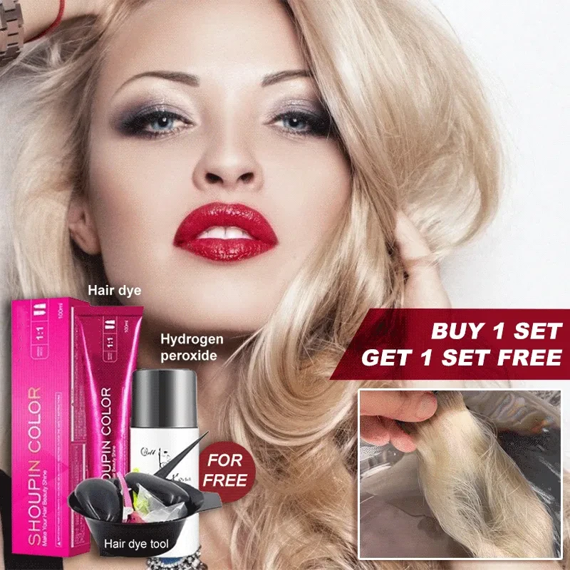 Blonde Golden & Barbie Hair Color Cream Kit