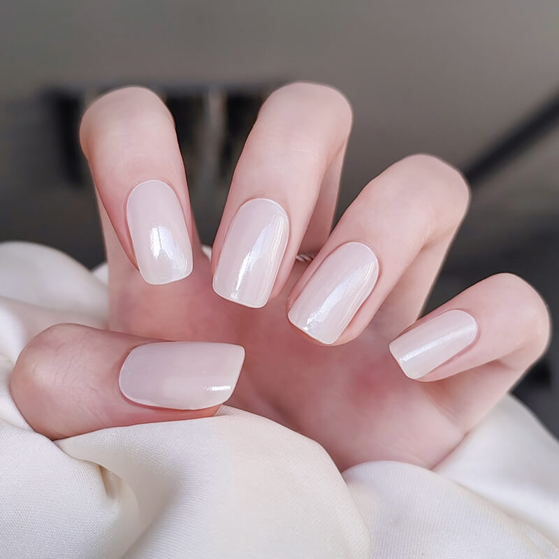 BERYOUR PEARL SHIMMER SEMICURED UV GEL NAIL STICKERS KIT (BUY ANY 2 NAIL KITS GET FREE UV LAMP)
