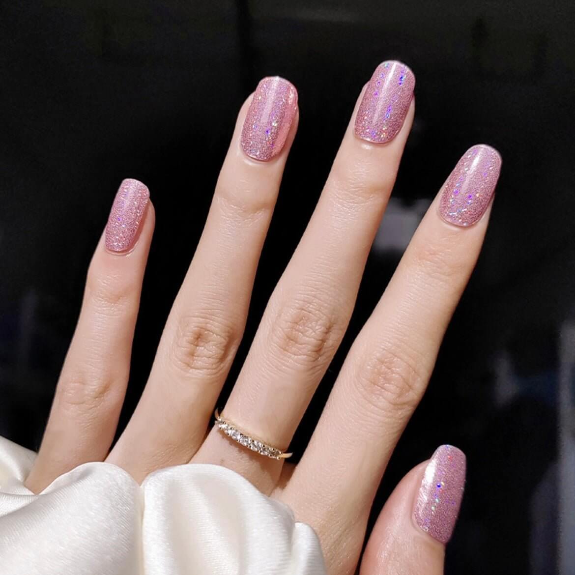 BERYOUR GLITTER - SEMICURED UV GEL NAIL STICKERS KIT (BUY ANY 2 NAIL KITS GET FREE UV LAMP)