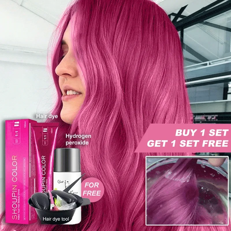 Rattan Pink Hair Color Cream Kit