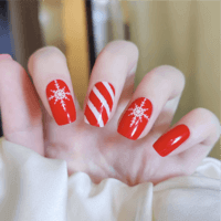 BERYOUR CHRISTMAS SEMICURED UV GEL NAIL STICKERS KIT (BUY ANY 2 NAIL KITS GET FREE UV LAMP) - NG200296