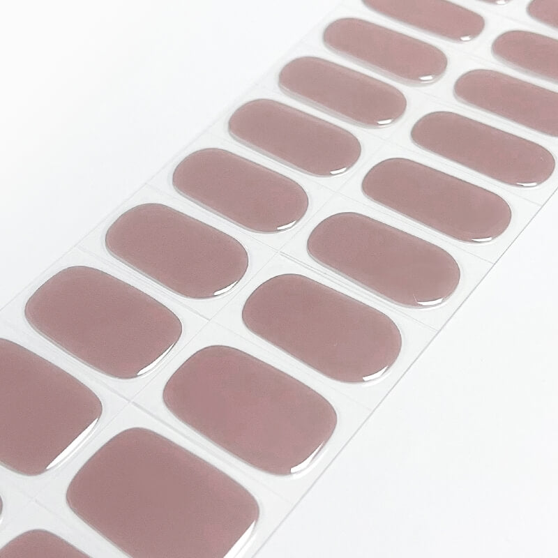 BERYOUR (NEW) ICED COFFEE��3 STYLES�� - SEMICURED UV GEL NAIL STICKER KIT  (BUY ANY 2 NAIL KITS GET FREE UV LAMP)