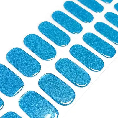BERYOUR COLORFUL GLITTER(4 STYLE)  - SEMICURED UV GEL NAIL STICKERS KIT (BUY ANY 2 NAIL KITS GET FREE UV LAMP)