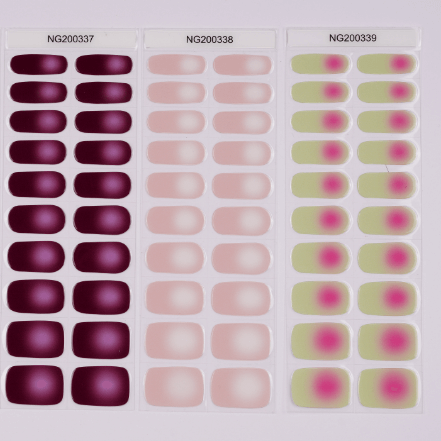 BERYOUR FIREFLY - SEMICURED UV GEL NAIL STICKERS KIT (BUY ANY TWO NAIL KITS AND GET A FREE UV LAMP)