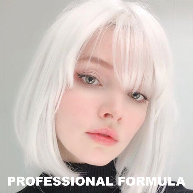 Silver white & Fade Hair Color Cream Kit Silver white & Fade Hair Color Cream Kit