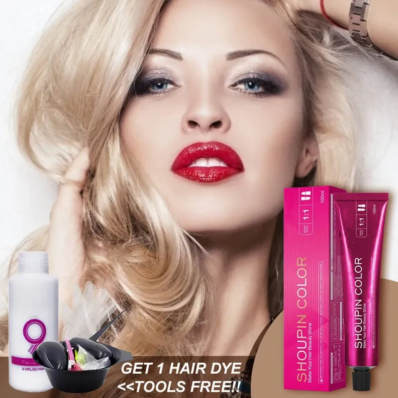 Blonde Golden & Barbie Hair Color Cream Kit