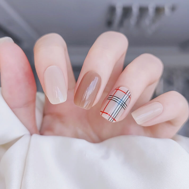 BERYOUR LATTICE - SEMICURED UV GEL NAIL STICKER KIT NG200223 (BUY ANY 2 NAIL KITS GET FREE UV LAMP) - NG200223