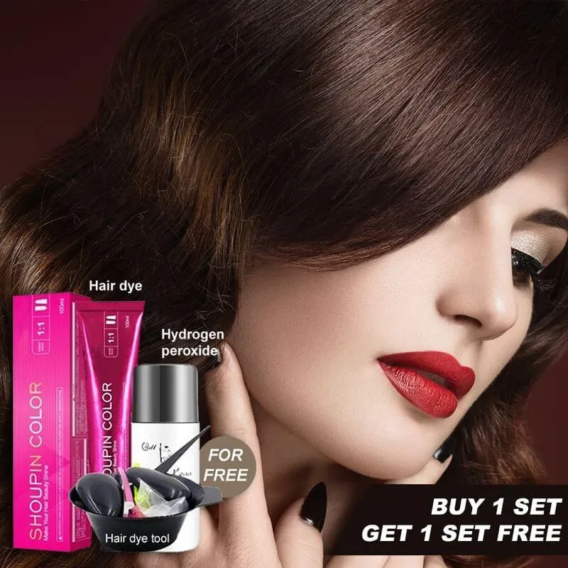 Chocolate Brown Hair Color Cream Kit