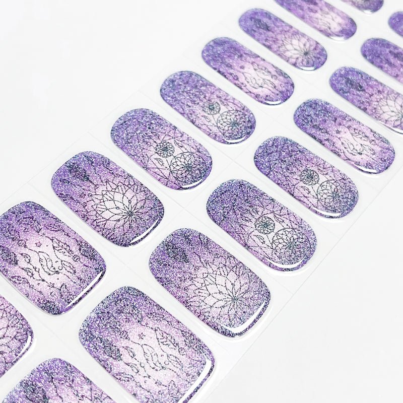 BERYOUR CRYSTAL LOVER - SEMICURED UV GEL NAIL STICKER KIT NG200317 (BUY ANY 2 NAIL KITS GET FREE UV LAMP) - NG200317