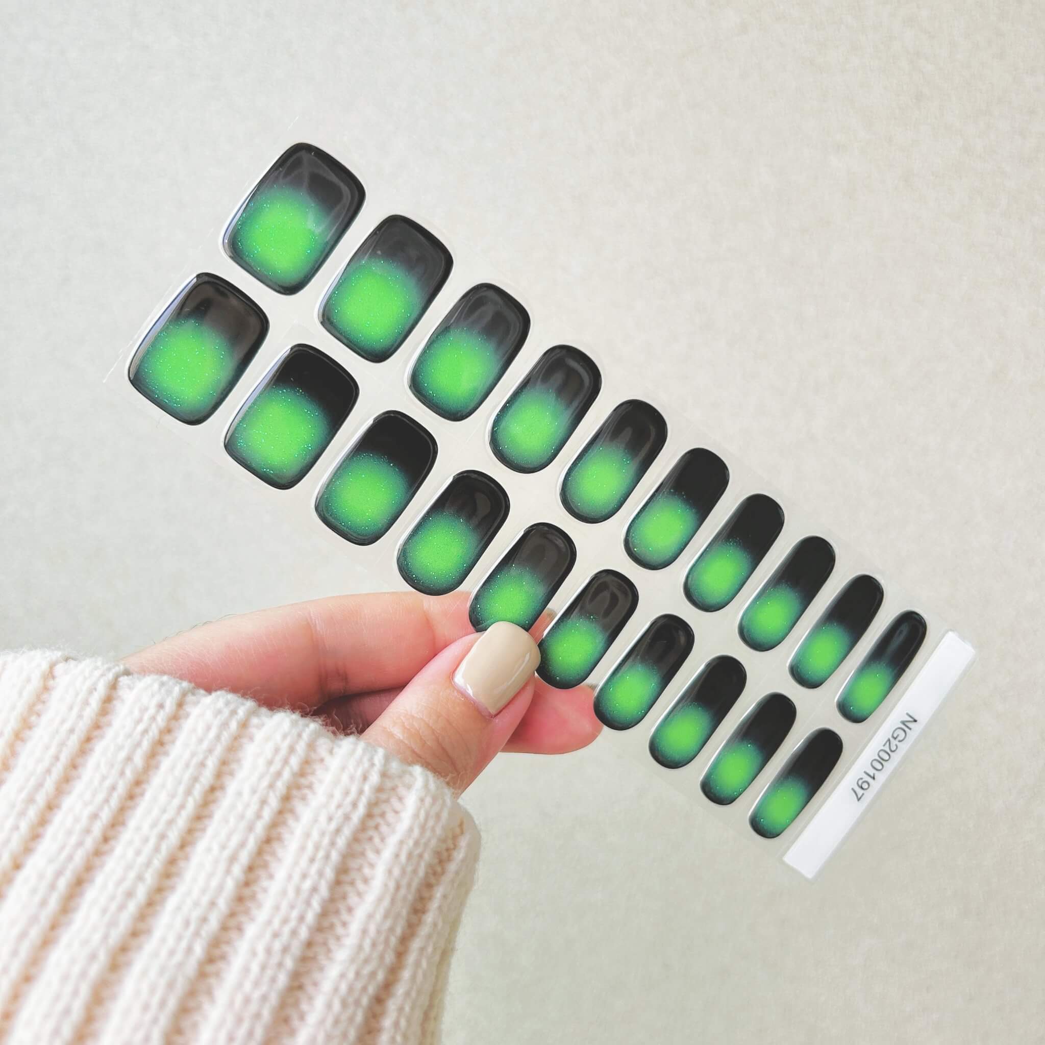 BERYOUR FIREFLY - SEMICURED UV GEL NAIL STICKERS KIT (BUY ANY TWO NAIL KITS AND GET A FREE UV LAMP)