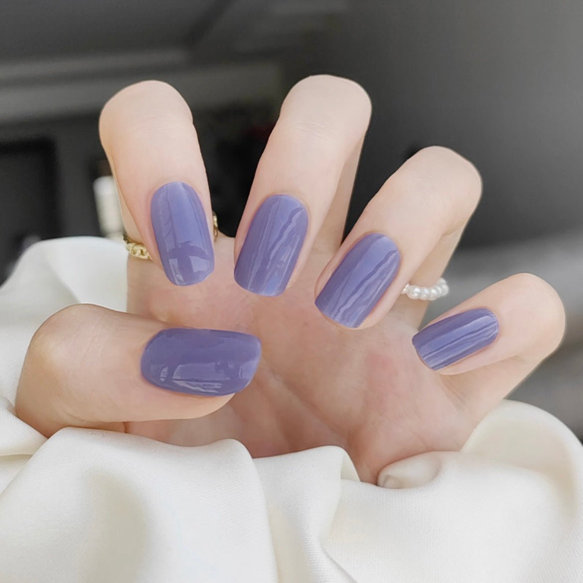 BERYOUR LIGHT PURPLE - SEMICURED UV GEL NAIL STICKERS KIT NG200066 (BUY ANY 2 NAIL KITS GET FREE UV LAMP) - NG200066